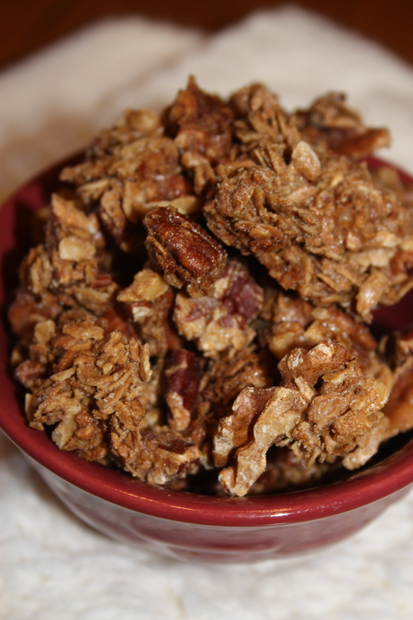 walnut pecan granola